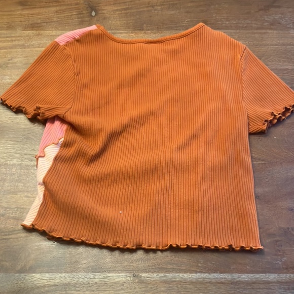 Wild fable lettuce trim cropped tee - Picture 2 of 2